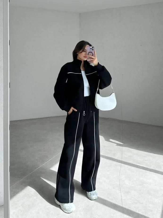 Hamsa Black Line Set